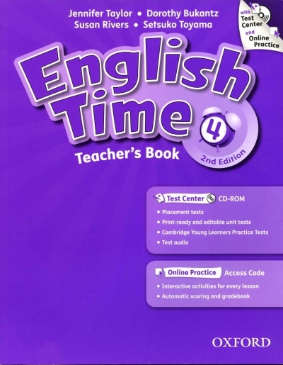 English Time 2nd / Teachers Book 4 (Test center and Online Practice)