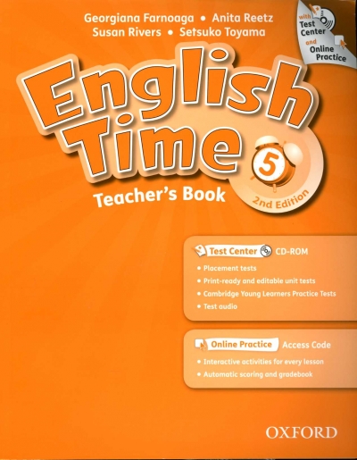 English Time 2nd / Teachers Book 5 (Test center and Online Practice)