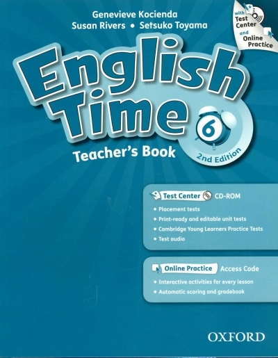 English Time 2nd / Teachers Book 6 (Test center and Online Practice)