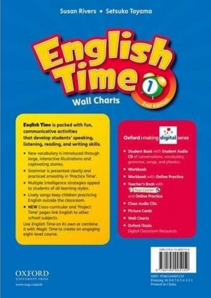 English time 2E 1 Wall Charts
