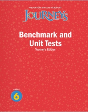 Journeys Benchmark and Unit Test TE G 6 isbn 9780547257082