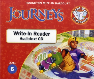 Journeys Write-in Readers for intervention Gr6 Audiotext CD (5CDs)