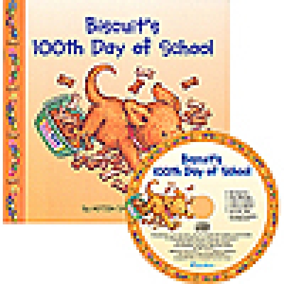 Biscuits 100th Day of School (Book + Audio CD)