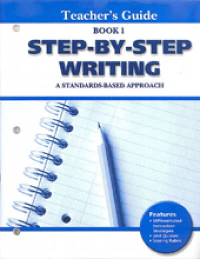 Step by Step Writing / Teachers Guide 1 / isbn 9781424004997