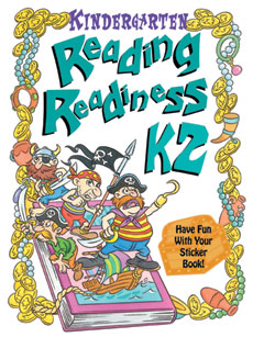 Kindergarten Sticker Books / Kindergarten Reading Readiness - K2