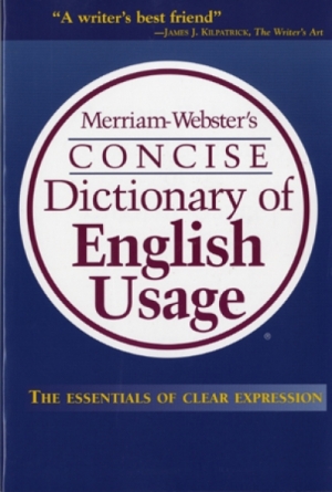 Merriam-Websters Concise Dictionary of English Usage (Paperback)(Adult)