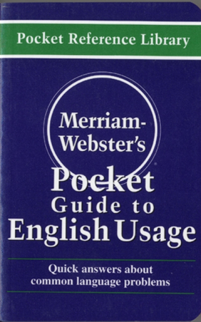 Merriam-Websters Pocket Guide to English Usage(Adult)