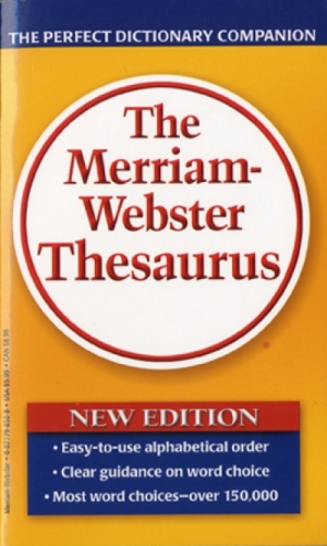 Merriam-Websters Thesaurus (P)(Adult)