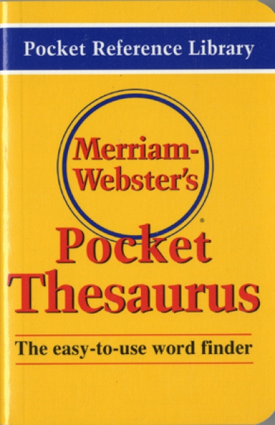 Merriam-Websters Pocket Thesaurus (Paperback)(Adult)