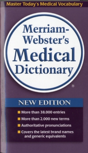 Merriam-Websters Medical Dictionary (Paperback)(Adult)