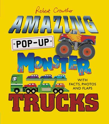Amazing Pop-Up Monster Trucks (HB)