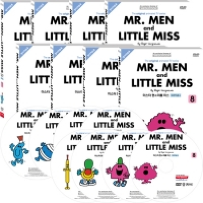 [DVD] EQ의 천재들 Mr Men and Little Miss 미스터 맨과 리틀 미스 8종세트 : 오리지널 판