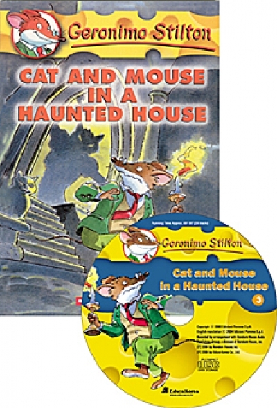 Geronimo Stilton #3. Cat and Mouse in a Haunted House (책 + 오디오시디)