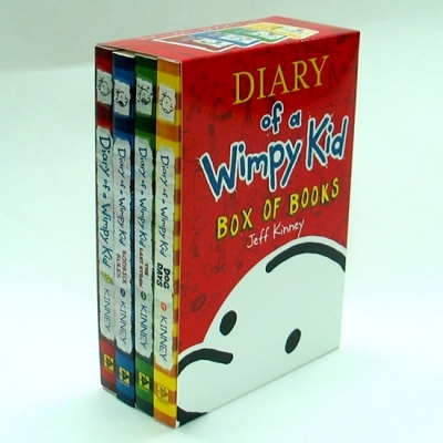 Diary of a Wimpy Kid / LB-Diary of a Wimpy Kid #1~4 Boxed Set