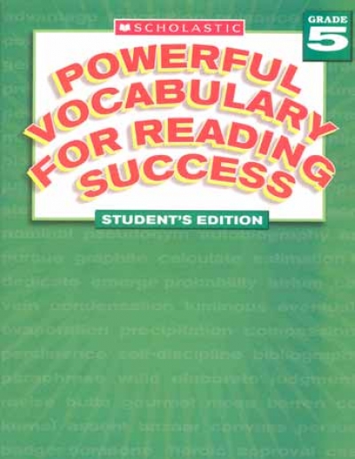 Powerful Vocabulary For Reading Success Grade 5 Students Book