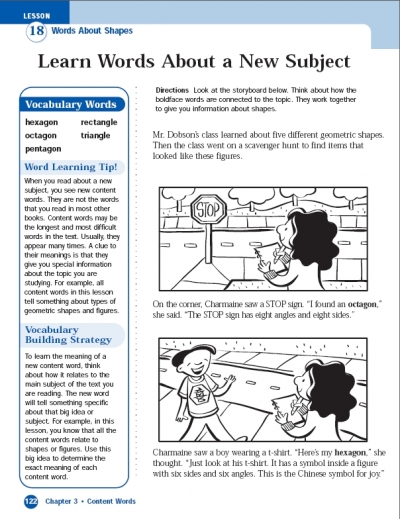 Powerful Vocabulary For Reading Success Grade 3 Students Book