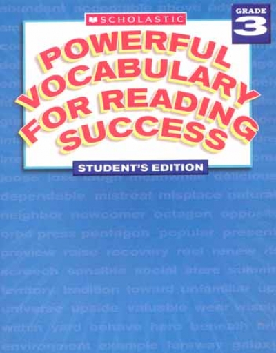 Powerful Vocabulary For Reading Success Grade 3 Students Book