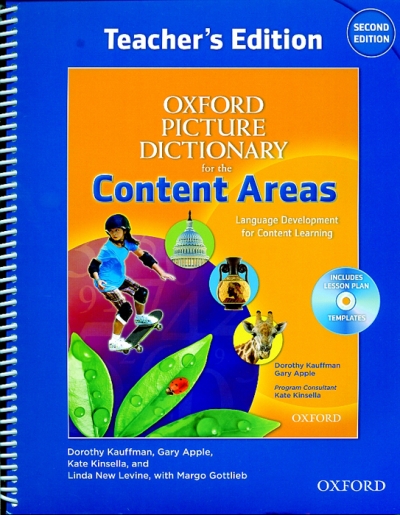 Oxford Picture Dictionary for the Content Areas Teacher's Book with CD isbn 9780194525459