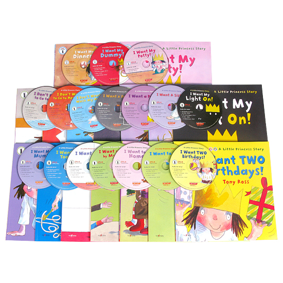 Little Princess 스토리북 (Book 17권 + CD 17장)
