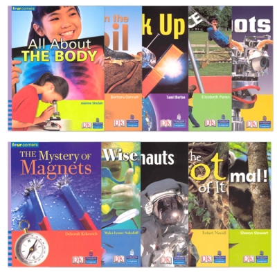 Four Corners / Four Corners Middle Primary A Science 주제 10종 Set (Book 10권 + CD 10장 + Workbook 10권)