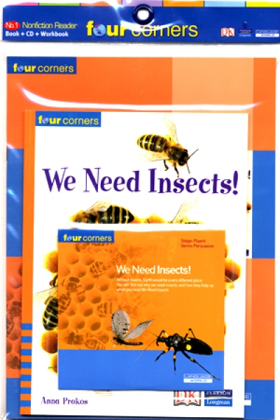 Four Corners Fluent 60 / We Need Insects! (B+CD+W)