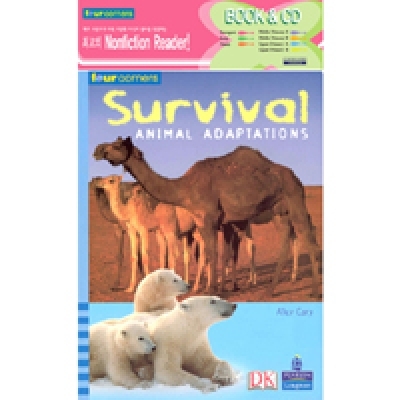 Four Corners Upper Primary A 114 / Survival Animal Adaptations (Book+CD)
