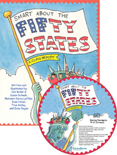 [오디오시디 출시] Smart About History) The Fifty States (책 + 오디오시디)