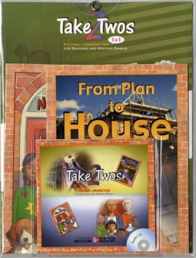 Take Twos Grade1 2-H From Plan to House/ The New (Book+Audio CD+Workbook