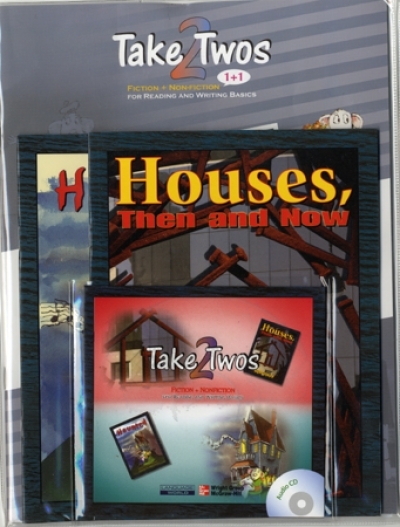 Take Twos Grade1 2-J Houses Then and Now/ Haunted (Book+Audio CD+Workbook)