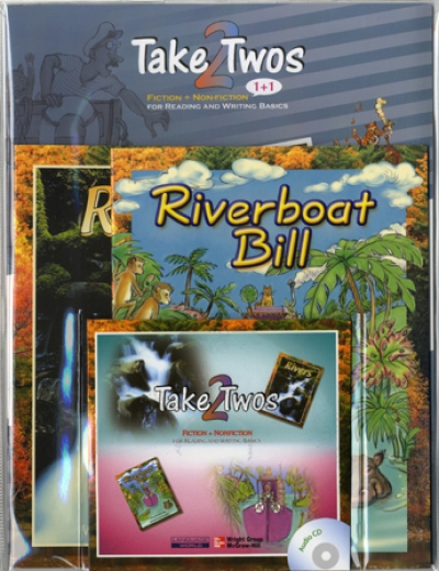Take Twos Grade1 3-H Rivers/ Riverboat Bill (Book+Audio CD+Workbook)