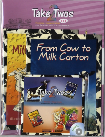Take Twos Grade2 1-L From Cow to Milk/ The Milkshake Man (Book+Audio CD+Workbook)