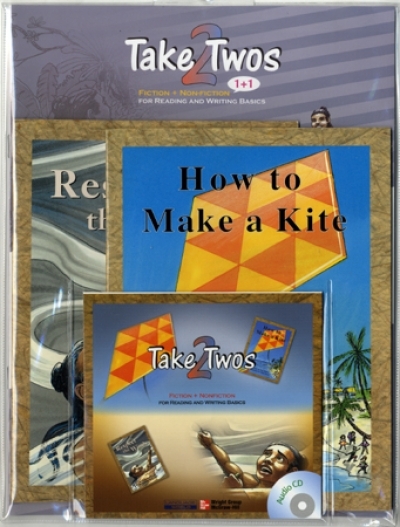 Take Twos Grade2 1-N How to Make a Kite/ Respect the Winds(Book+Audio CD+Workbook)