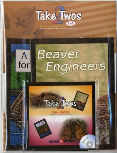 Take Twos Grade2 3-L Beaver Engineers/ A New Light (Book+Audio CD+Workbook)