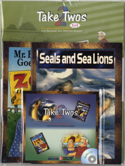 Take Twos Grade2 4-K Seals and Sea/ Mr.Bumbleticker g (Book+Audio CD+Workbook)