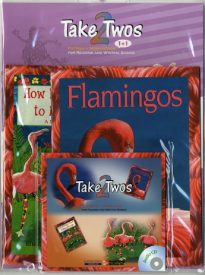 Take Twos Grade2 4-N Flamingos/ How Flamingos Came to (Book+Audio CD+Workbook)