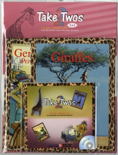 Take Twos Grade2 4-N Giraffes/ Gerard Giraffe Priva (Book+Audio CD+Workbook)