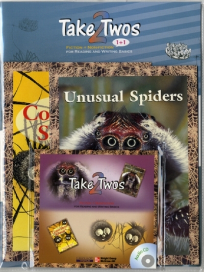 Take Twos Grade2 4-N Unusual Spiders/ Come Here Spinner! (Book+Audio CD+Workbook)
