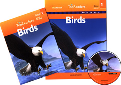 Top Readers Set / Set 1-04 / Birds (Animals) - Student Book + Workbook + Audio CD