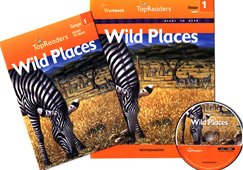 Top Readers Set / Set 1-06 / Wild Places (Earth) - Student Book + Workbook + Audio CD