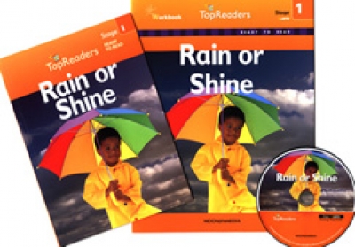 Top Readers Set / Set 1-08 / Rain or Shine (Earth) - Student Book + Workbook + Audio CD