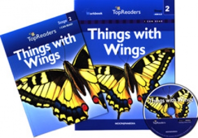 Top Readers Set / Set 2-03 / Things with Wings (Animals) - Student Book + Workbook + Audio CD