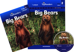 Top Readers Set / Set 2-04 / Big Bears (Animals) - Student Book + Workbook + Audio CD