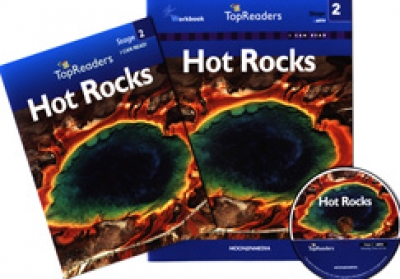 Top Readers Set / Set 2-07 / Hot Rocks (Earth) - Student Book + Workbook + Audio CD