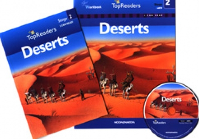 Top Readers Set / Set 2-08 / Deserts (Earth) - Student Book + Workbook + Audio CD