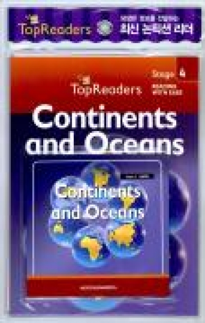 Top Readers Set / Set 4-07 / Continents and Oceans (Earth) - Student Book + Audio CD