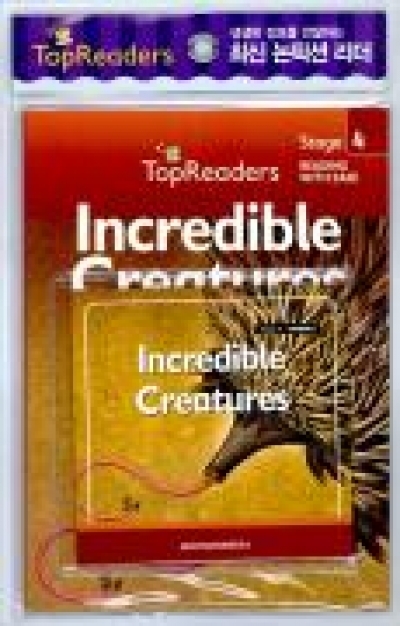 Top Readers Set / Set 4-04 / Incredible Creatures (Animals) - Student Book + Audio CD