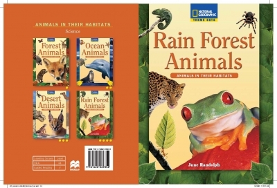 National Geographic Animals in Their Habitats Level 4 : Rain Forest Animals