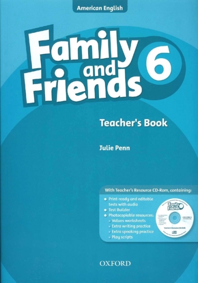 American Family and Friends 6 Teacher s Book with CD