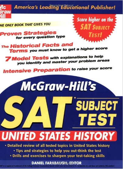 Mcgraw-Hill SAT II US History