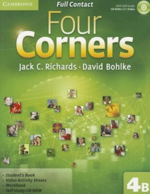 Four Corners Level 4B Full Contact with Self-Study CD-ROM